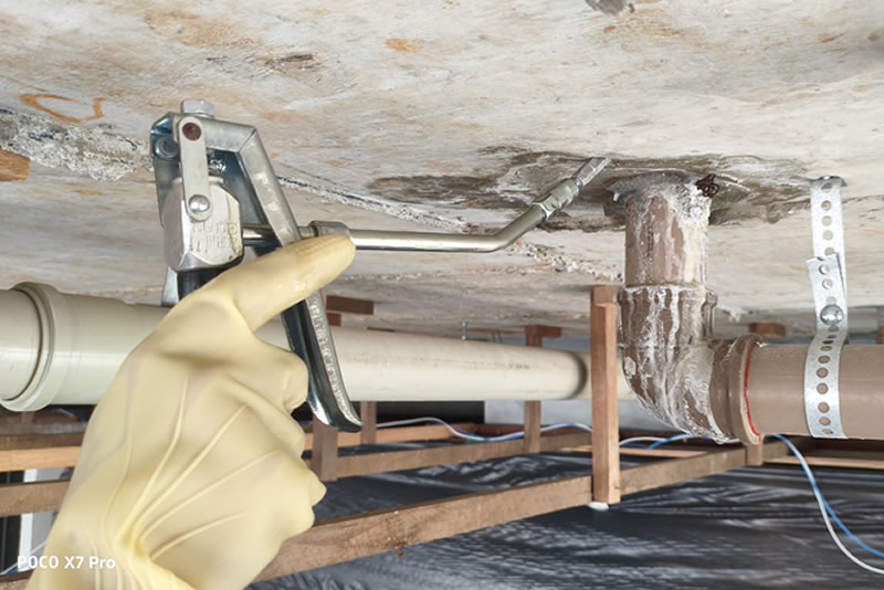 Injeção de Poliuretano